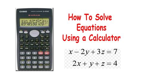 Equation Calculator .